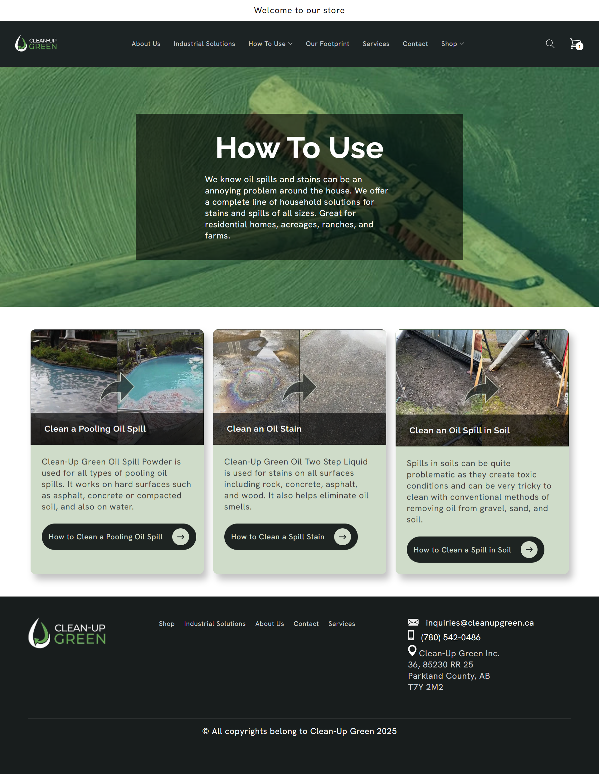 Product Page Screenshot
